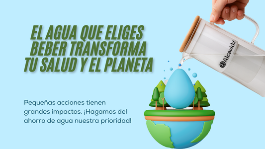 Cambia tu agua mejora tu salud y el Planeta con un consumo sostenible y responsable.
