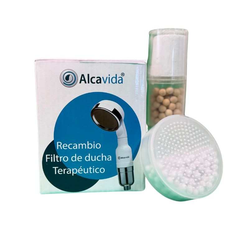 Oferta 3 x2 kit Cartucho ducha terapéutica de Alcavida