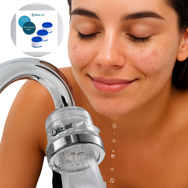 Reambios filtro de agua para el grifo Alcavida Glow