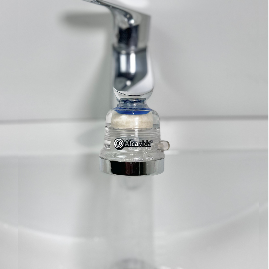 Filtro de agua para lavamanos Alcavida glow : Piel limpia y sin acne.
