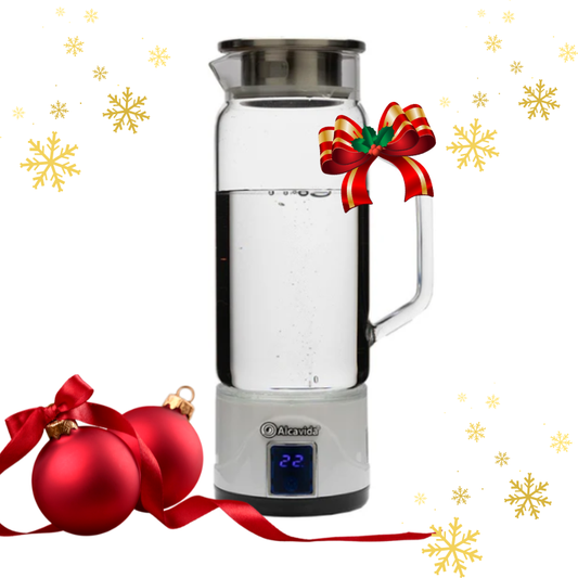 Jarra para crear agua hidrogenada antioxidante el regalo perfecto de salud y bienestar esta navidad 2025