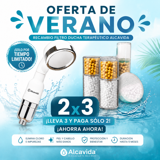 Oferta recambios Filtro de ducha terapéutico de Alcavida solo por tiempo limitado .png